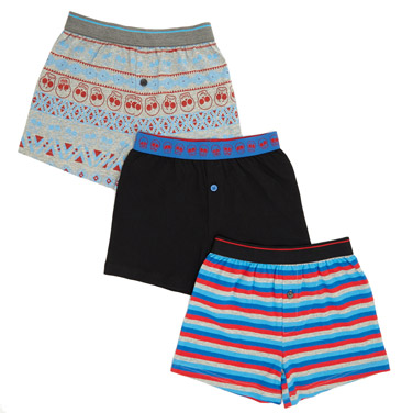 Boys Jersey Boxers - Pack Of 3